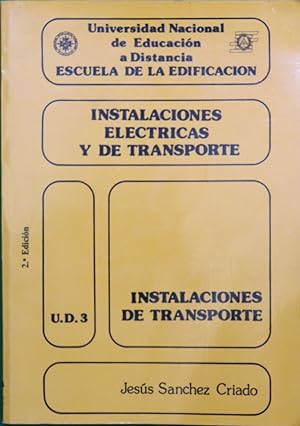 Image du vendeur pour Instalaciones elctricas y de transporte (3) mis en vente par Librera Alonso Quijano