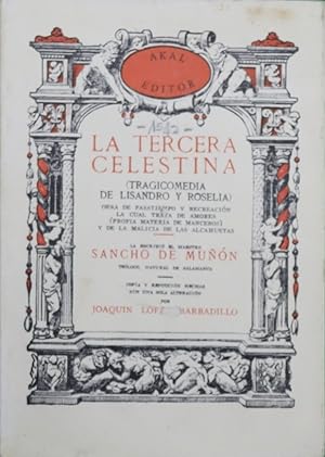 Imagen del vendedor de La tercera Celestina a la venta por Librera Alonso Quijano