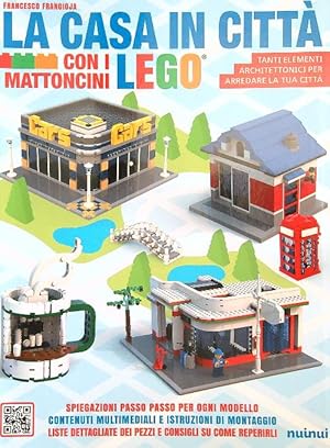 Bild des Verkufers fr La casa in citta' con i mattoncini Lego zum Verkauf von Librodifaccia