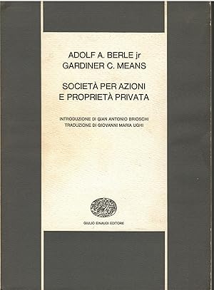 Società per azioni e proprietà privata