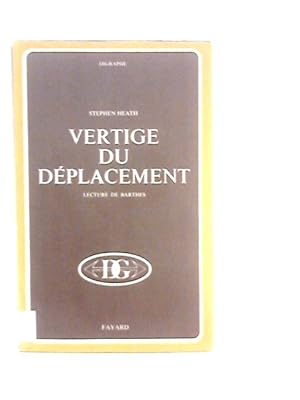 Bild des Verkufers fr Vertige_du_Deplacement - Lecture_de_Barthes zum Verkauf von World of Rare Books