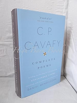 The Complete Poems of C P Cavafy