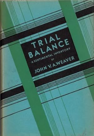 Seller image for Trial Balance for sale by WeBuyBooks