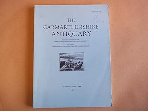 Imagen del vendedor de The Carmarthenshire Antiquary.Volume XXV (25) 1989 a la venta por Carmarthenshire Rare Books