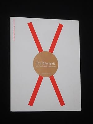 Image du vendeur pour Programmheft Schauspiel Hannover 2003/04. DER BIBERPELZ von Gerhart Hauptmann. Regie: Thomas Bischoff, Bhne/ Kostme: Uta Kala. Mit Angela Mthel (Frau Wolff/ Frau Fielitz), Burghart Klauner, Wolfgang Michalek, Thomas Mehlhorn, Christian Erdmann, Michael Baral, Moritz Drr, Cornelia Kempers, Caroline Scholze, Friedrich W. Rasch, Tim Porath, Klaus-Peter Haase mis en vente par Fast alles Theater! Antiquariat fr die darstellenden Knste