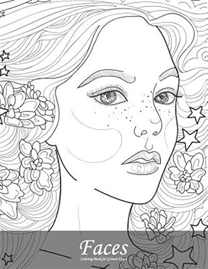 Seller image for Faces Coloring Book for Grown-Ups 6 for sale by GreatBookPrices
