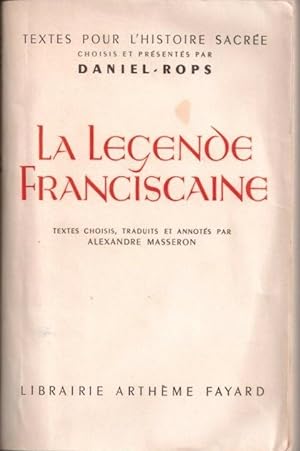 La légende franciscaine