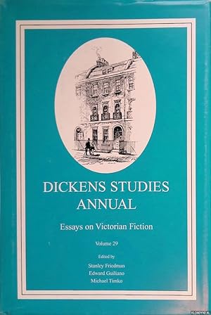 Imagen del vendedor de Dickens Studies Annual : Essays on Victorian Fiction - Volume 29 a la venta por Klondyke