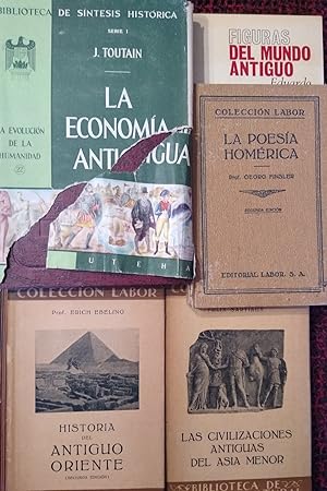 LA ECONOMÍA ANTIGUA + LA POESÍA HOMÉRICA + LAS CIVILIZACIONES ANTIGUAS DEL ASIA MENOR + HISTORIA ...