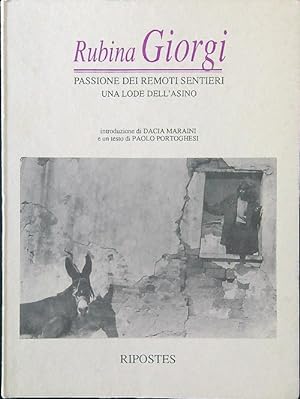 Bild des Verkufers fr Passione dei remoti sentieri - Una lode dell'asino zum Verkauf von Librodifaccia