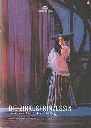 Image du vendeur pour Programmheft Emmerich Kalman DIE ZIRKUSPRINZESSIN Premiere 4. Dezember 2022 Spielzeit 2022 / 23 mis en vente par Programmhefte24 Schauspiel und Musiktheater der letzten 150 Jahre