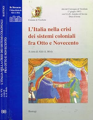 Bild des Verkufers fr L'italia nella crisi dei sistemi coloniali fra Otto e Novecento zum Verkauf von Biblioteca di Babele