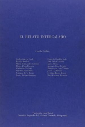 Seller image for El relato intercalado for sale by ABACO LIBROS USADOS