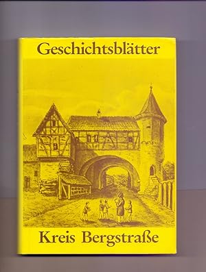 Bild des Verkufers fr Geschichtsbltter Kreis Bergstrae, Band 15. zum Verkauf von Die Wortfreunde - Antiquariat Wirthwein Matthias Wirthwein