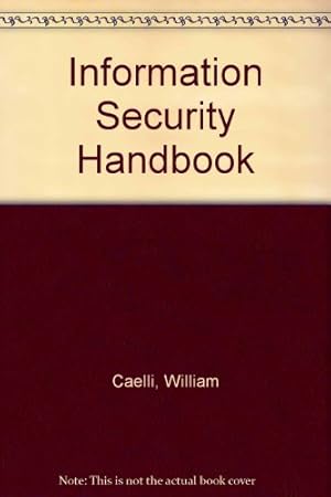 Image du vendeur pour Information Security Handbook mis en vente par WeBuyBooks