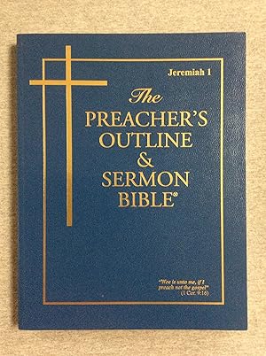 Bild des Verkufers fr The Preacher's Outline And Sermon Bible: Jeremiah 1, (Chapters 1 -29), King James Version zum Verkauf von Book Nook