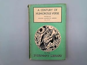 Immagine del venditore per A century of humorous verse, 1850-1950 (Everyman's library-no.813) venduto da Goldstone Rare Books