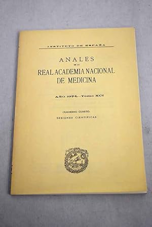 Imagen del vendedor de Anales de la Real Academia Nacional de Medicina, cuaderno cuarto a la venta por Alcan Libros