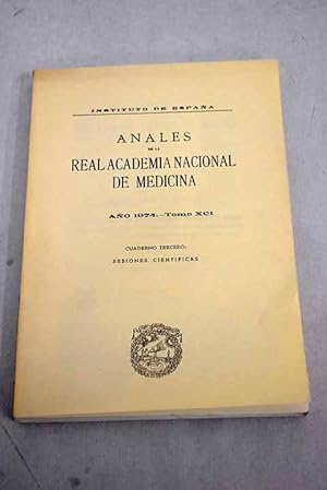 Imagen del vendedor de Anales de la Real Academia Nacional de Medicina, cuaderno tercero a la venta por Alcan Libros