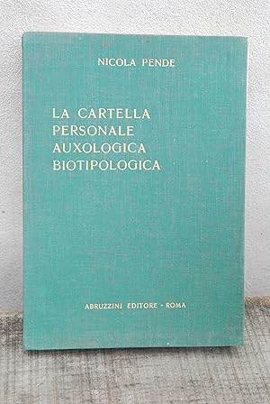 Seller image for la cartella personale auxologica biotipologica NUOVO (con cartelle e schede) for sale by STUDIO PRESTIFILIPPO NUNZINA MARIA PIA