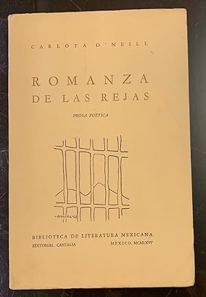 Imagen del vendedor de Romanza de las Rejas. Prosa Potica a la venta por Librera Garca Prieto