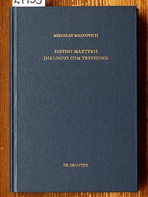 Bild des Verkufers fr Iustini Martyris Dialogus cum Tryphone. Edited by Miroslav Marcovich. zum Verkauf von Michael Fehlauer - Antiquariat