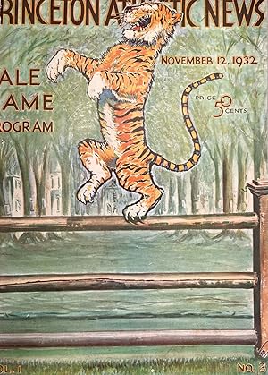 Princeton Athletic News Vol. I No. 3; Franklin Field Illustrated Vol. 18 No. 7 Thanksgiving Game;...