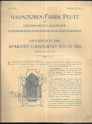 Gasmotoren-Fabrik Deutz en Colonia-Deutz ( Alemania) 1906