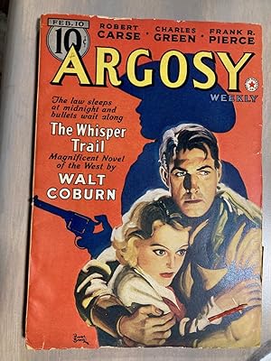 Image du vendeur pour Argosy Weekly for February 10th, 1940 // The Photos in this listing are of the magazine that is offered for sale mis en vente par biblioboy