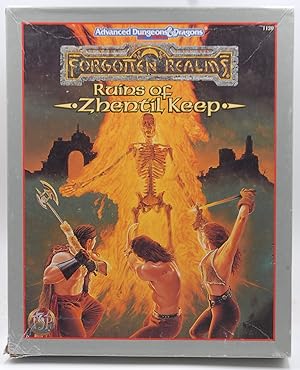 Bild des Verkufers fr Ruins of Zhentil Keep (AD&D 2nd ed Fantasy Roleplaying, Forgotten Realms, 3 Bks+3 Maps+8 Cards) zum Verkauf von Chris Korczak, Bookseller, IOBA