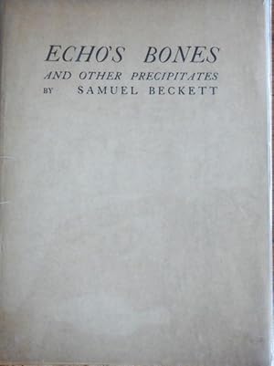 Imagen del vendedor de Echo's Bones and Other Precipitates a la venta por Derringer Books, Member ABAA