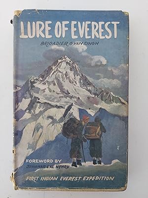 Lure of Everest Story of the First Indian Expedition