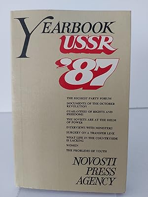 Novosti Press Agency '87 Yearbook USSR