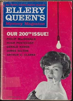 Immagine del venditore per ELLERY QUEEN'S Mystery Magazine: July 1960 venduto da Books from the Crypt