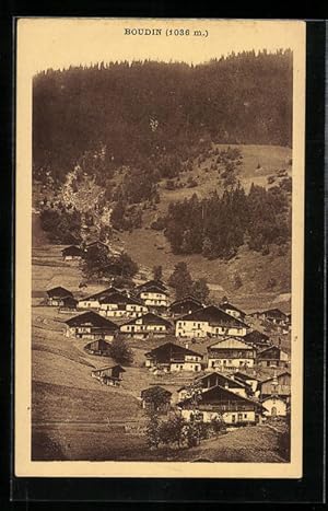 Carte postale Boudin, vue générale