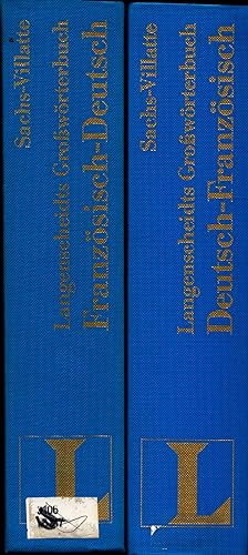 Seller image for Langenscheidts Grosswrterbuch Franzsisch I, II in 2 Bnden Teil 1: Franzsisch-Deutsch / Teil 2: Deutsch-Franzsisch for sale by avelibro OHG