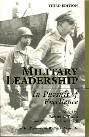 Imagen del vendedor de Military Leadership: In Pursuit of Excellence a la venta por Clausen Books, RMABA