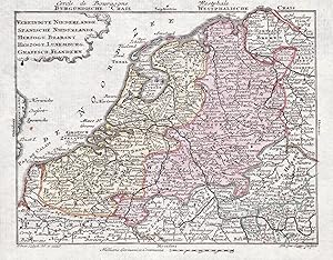 Imagen del vendedor de Cercle de Bourgonge / Westphale / Burgundische Crais / Westphalische Crais" - Holland / Nederland / Netherlands / Niederlande / Nordrhein-Westfalen a la venta por Antiquariat Steffen Vlkel GmbH