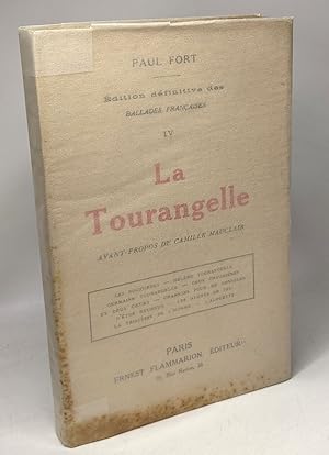 Image du vendeur pour La Tourangelle - avant propos de Camille Mauclair - dition dfinitive des Ballades Franaises IV mis en vente par crealivres