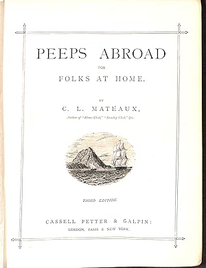 Imagen del vendedor de Peeps Abroad for Folks At Home a la venta por WeBuyBooks