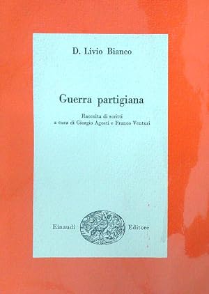 Seller image for Guerra partigiana for sale by Librodifaccia