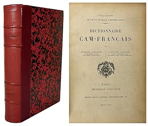 Seller image for Dictionnaire Cam - Francais. for sale by The Isseido Booksellers, ABAJ, ILAB