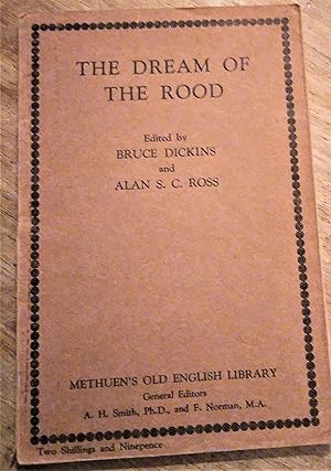 Imagen del vendedor de The Dream of the Rood - Methuen's Old English Library a la venta por Boobooks