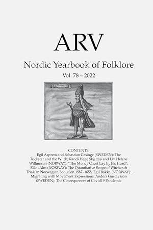 Arv - Nordic Yearbook of Folklore Vol. 78 - 2022