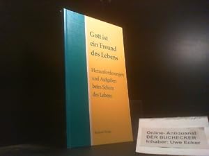 Imagen del vendedor de Gott ist ein Freund des Lebens. Herausforderungen und Aufgaben beim Schutz des Lebens. Gemeinsame Erklrung des Rates der Evangelischen Kirche in Deutschland und der Deutschen Bischofskonferenz a la venta por Der Buchecker