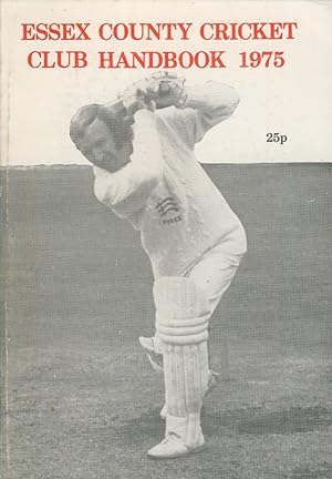 Seller image for ESSEX COUNTY CRICKET CLUB ANNUAL 1975 for sale by Sportspages
