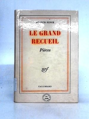 Bild des Verkufers fr Le Grand Recueil, Pieces zum Verkauf von World of Rare Books