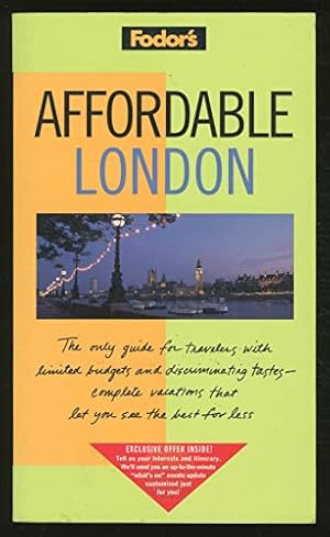 Bild des Verkufers fr How to See the Best for Less (Affordable London) zum Verkauf von WeBuyBooks