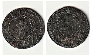 Uplyme, A 1667 John Lidon Farthing.