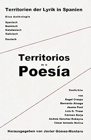 Seller image for Territorios de la Poesia /Territorien der Lyrik in Spanien: Eine Anthologie mit Gedichten for sale by LIBRERA OESTE